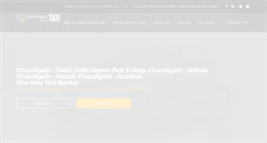 Desktop Screenshot of chandigarhtraveltaxi.com